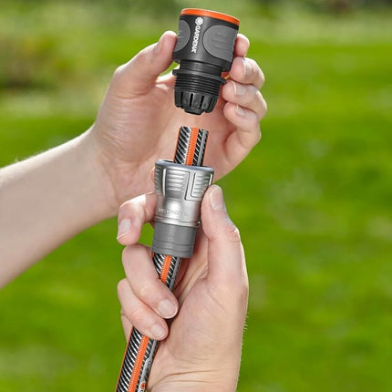 Gardena Premium Hose Connector, 13 mm (1/2 inch) - 15 mm (5/8 inch): Adapter for taps, Frost-Resistant, (18255-20)