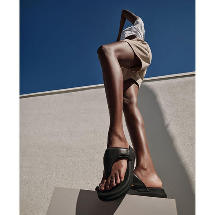 Fitflop F-MODE GO ADJUSTABLE FLATFORM TOE-POST SANDALS