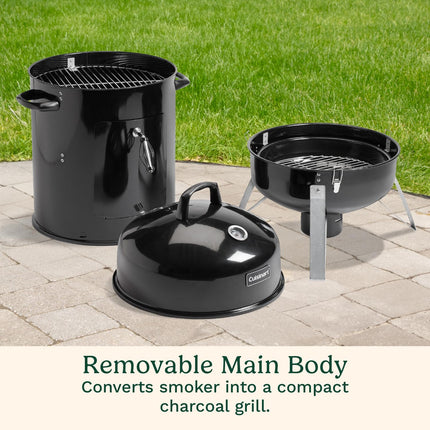 Cuisinart COS-118 Vertical 18" Charcoal Smoker