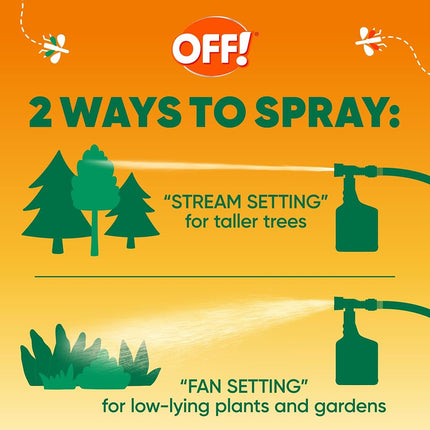 OFF! Bug Control Backyard Pretreat Perimeter Treatmeant, 32 Fluid Ounces