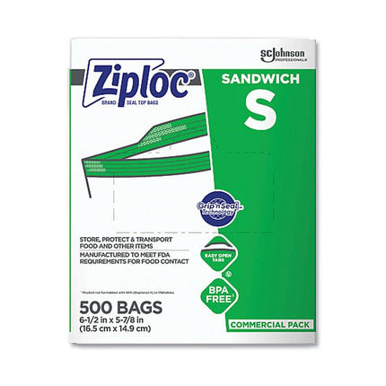 Ziploc Sandwich bag 500 ct