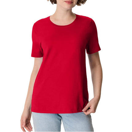 Hanes Women's Perfect-T Short Sleeve Cotton Crewne