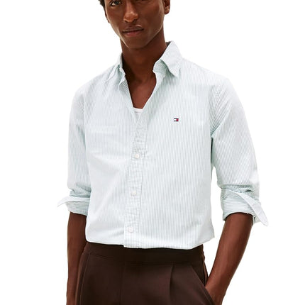 Tommy Hilfiger Men's Heritage Oxford Stripe Regula