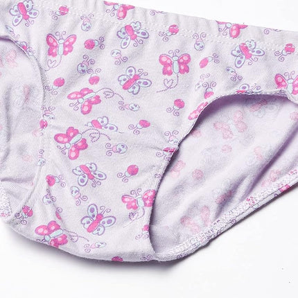Hanes Toddler Girls Pure Comfort Briefs 10-Pack, 4/5, Assorted