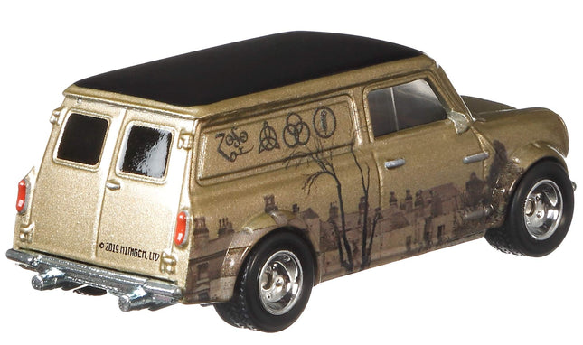 Hot Wheels GJR17 Led-Zeppelin '67 Austin Mini Van Real Riders 4/5