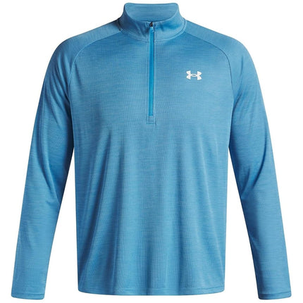 Under Armour Mens Tech Half Zip Long Sleeve T-Shirt Ether Blue XS