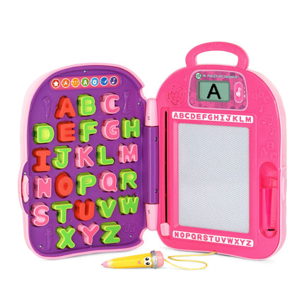 Mochila LeapFrog Go-with-Me ABC, rosa