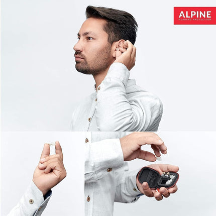 Alpine MusicSafe Pro Earplugs, Black