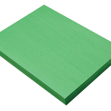 SunWorks Construction Paper, Holiday Green, 9" x 12", 100 Sheets