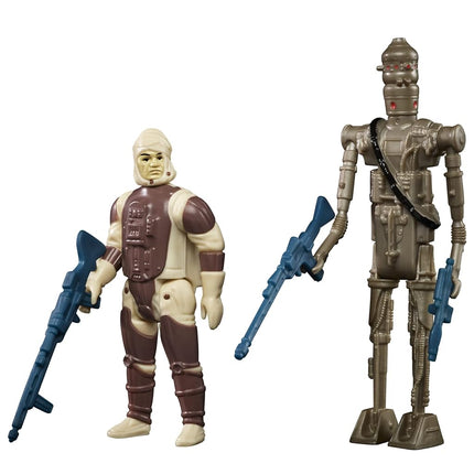 Star Wars Retro Collection Bounty Hunters 2-Pack Dengar & IG-88 Toys 9.5-CM-Scale The Empire Strikes Back