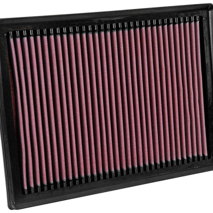 K&N Engine Air Filter: High Performance, Premium, Washable, Panel Filter: 2015-2019 (Fortuner, Hilux, Hilux Revo, Innova), 33-3045