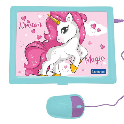 Lexibook, Unicorn Educational Laptop for kids, JC598UNIi2