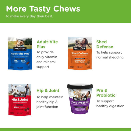 Nutri-Vet Grass Guard Chewables for Dogs - Prevent Lawn Burn from Dog Urine - 365 Count