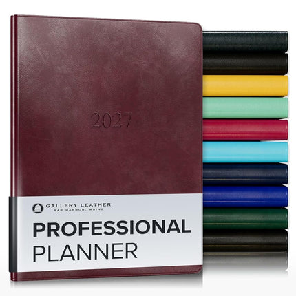 Gallery Leather Professional Planner 2026-2027 Aca