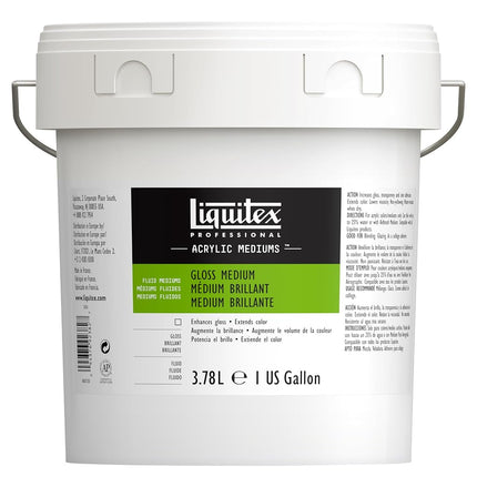 LIQUITEX Gloss Medium and Varnish 3.78 Litre, 5036