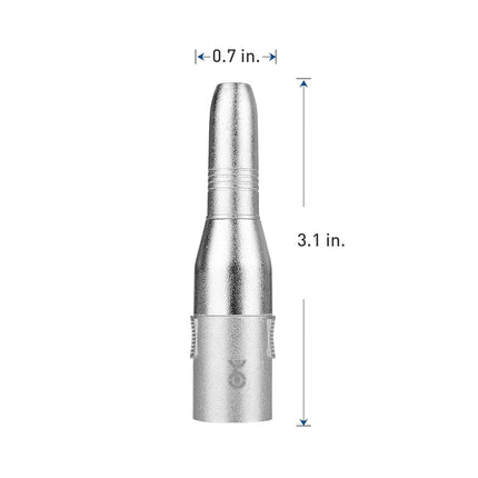 Cable Matters 2-Pack XLR to 1/4 Adapter (1/4 to XLR Adapter)