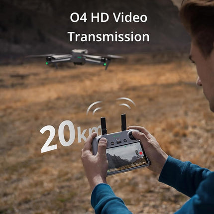 DJI RC 2, Remote Controller for 20km O4 Transmission, 5.5-inch FHD Screen, 2T4R Antennas, Smart Controller for Drones, Light and Compact