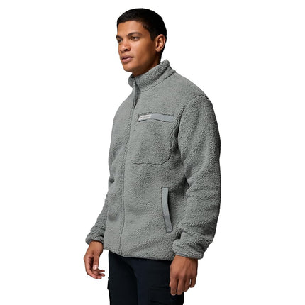Columbia Men's Rugged Ridge High Pile Full Zip, Full Zip Fleece Jacket, Sedona Sage, XX-Large