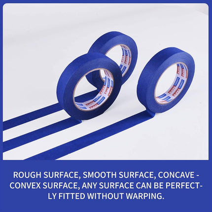 ADHES Blue Painters Tape 48mm x 50m x 6Rolls, Masking Tape