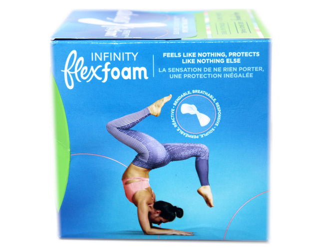 Always Pads Size 2 Infinity With Flex Foam 14 Count Heavy Flow (2 Pack)