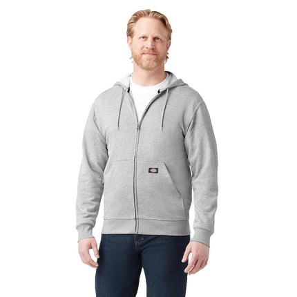 Dickies Midweight Fleece Zip Hoodie Heathered Gray