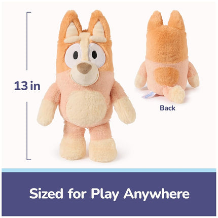 GUND Bingo Sustainably Soft Plush, Made with Recycled Materials, Stuffed Animals for Kids & Toddlers, Orange, 13”