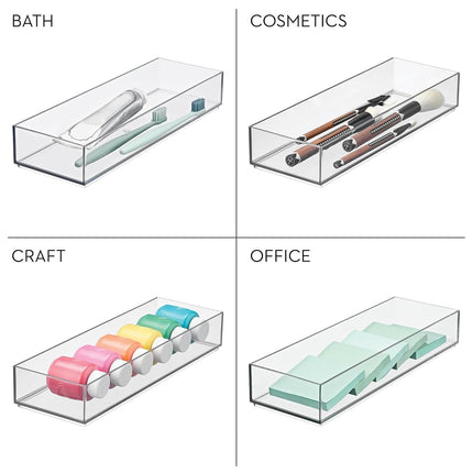 InterDesign iDesign Drawer, Kitchen and Bathroom Organization Silverware, Spatulas, Gadgets, L