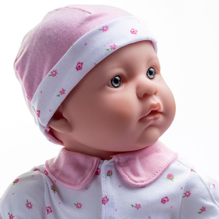 jc toys - 51 cm La Baby Doll Has Soft and Washable Body, Magic Bottle and Pacifier, Pink, Designed in Spain, +2 years old