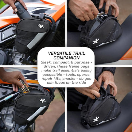 ViaTerra KTM ADV/Enduro 250/390 Motorcycle Trail Pack Set of 2 (2025 Model)