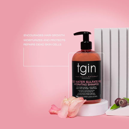Rose Water Sulphate-Free Hydrating Shampoo