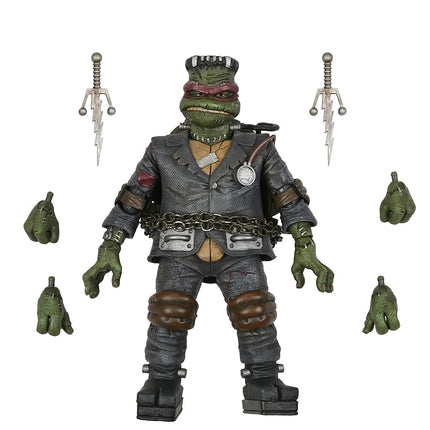 Rubie's Kid's Teenage Mutant Ninja Turtles Ultimate Raphael as Frankenstein's Monster 7" Action Figure, Multicolor, 7"