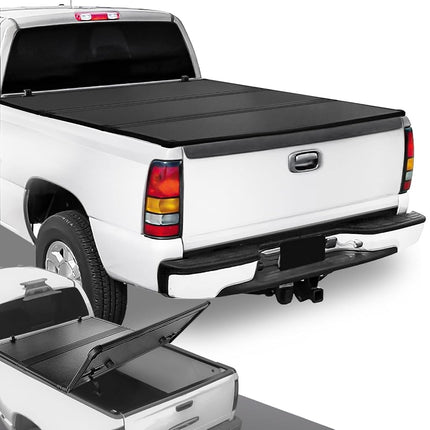 DNA MOTORING New Upgrade Truck Bed Top Hard Solid 