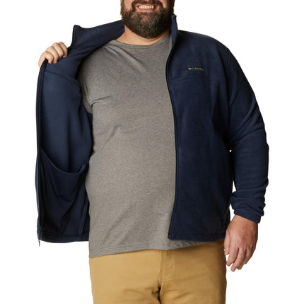 Columbia Men's Steens Mountain Full Zip 2.0 Fleece Jacket, Collegiate Navy, 3XL