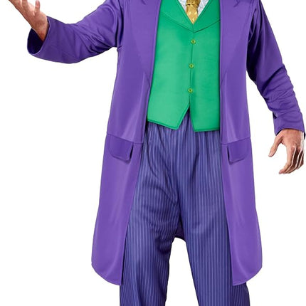 Rubie's Official The Joker Deluxe Dark Knight, Costume Adult, Purple, XL
