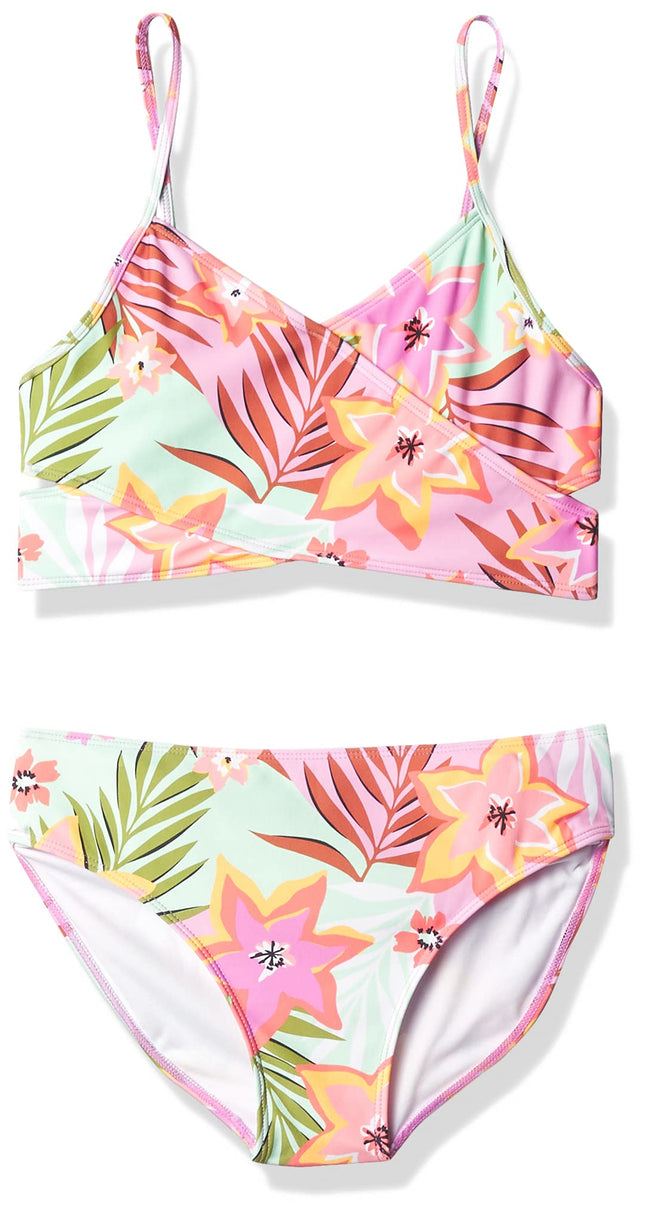 Kanu Surf Girls' Coral Reef Beach Sport Wrap Aroun