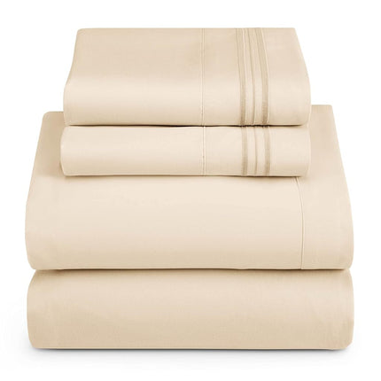 Hearth & Harbor Full Size Sheets - 4 Piece Bed She