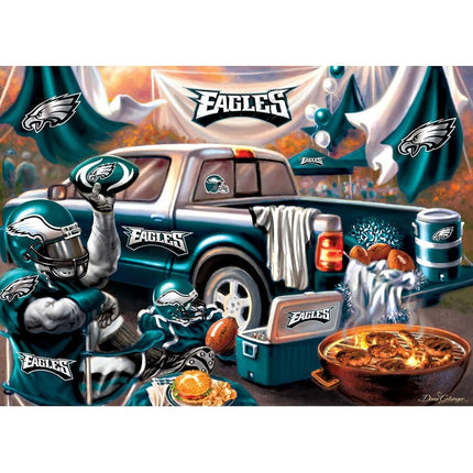 Casse-tête de 1000 pièces Masterpieces pour adultes - NFL Philadelphia Eagles Gameday - 49 x 68 cm