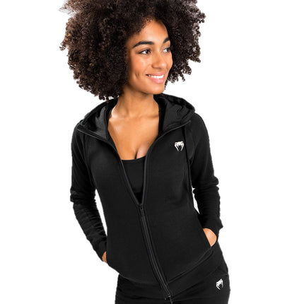 Venum Essential Hoody Women's Zip-Up Hoodie Black