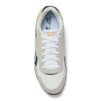 Reebok Mens Glide Trainers White/Green 12 UK
