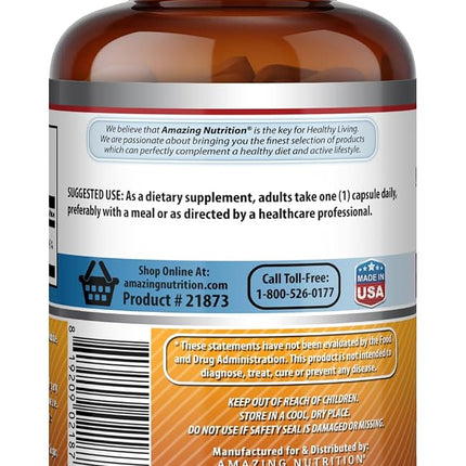 Amazing Formulas Riboflavin Dietary Supplement - 400 Milligrams - Promotes Healthier Blood - Helps Maintain Nervous System. (240 Capsules) (Non-GMO)