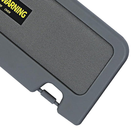 Parasol ALMULOO lado conductor compatible con Honda Civic 2006 2007 2008 2009 2010 2011 con espejo, repuesto izquierdo para 83280-SNA-A01ZA gris oscuro
