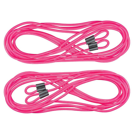 Champion Sports DD Series Double Dutch Licorice Jump Ropes - Pink, 16-Feet (Set)