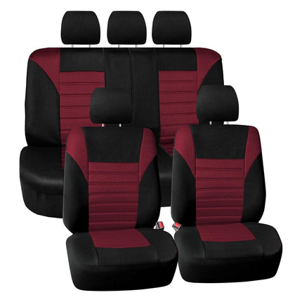 FH Group FB068BURGUNDY115 Universal Car Seat Cover