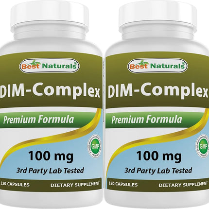 Best Naturals DIM Complex 100 mg 120 Capsules (120