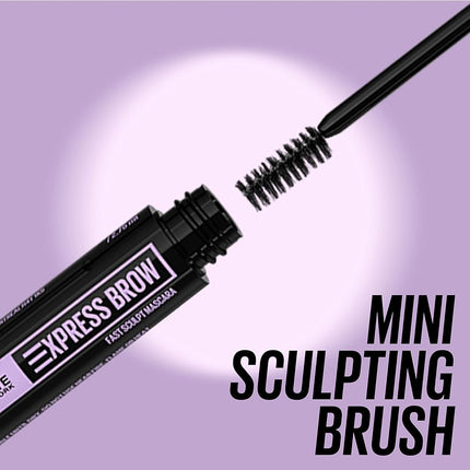 MAYBELLINE - Brow Fast Sculpt Eyebrow Gel Mascara Soft Brown 255-0.09 fl oz (2.75 ml)