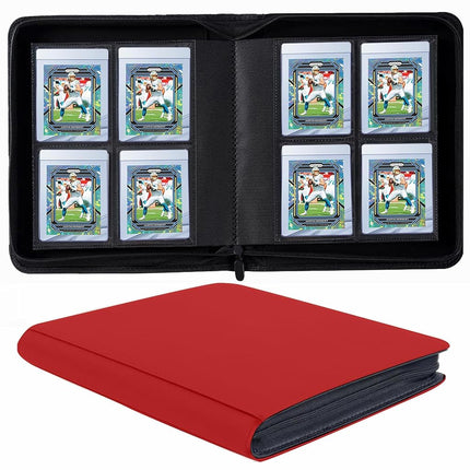4 Pockets Card Binder for Semi Rigid Card Holders,