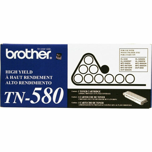 Brother TN580 - Toner cartridge - 1 x black - 7000 pages