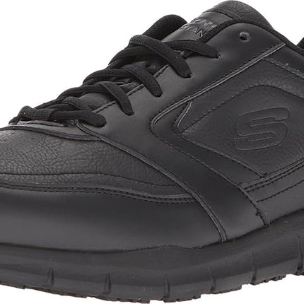 Skechers for Work Men's Nampa Food Service Shoe,Bl