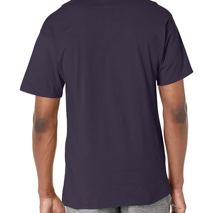Champion Mens Classic Jersey T-Shirt Shirt (Pack of 1), Navy, L Tall