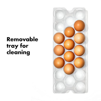 OXO Refrigerator Egg Bin with Removable Tray